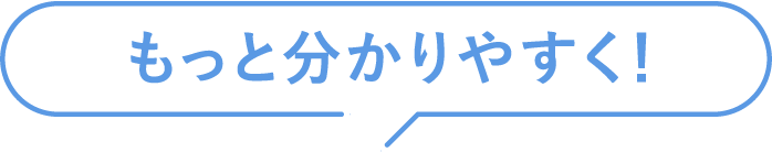 もっとわかりやすく！